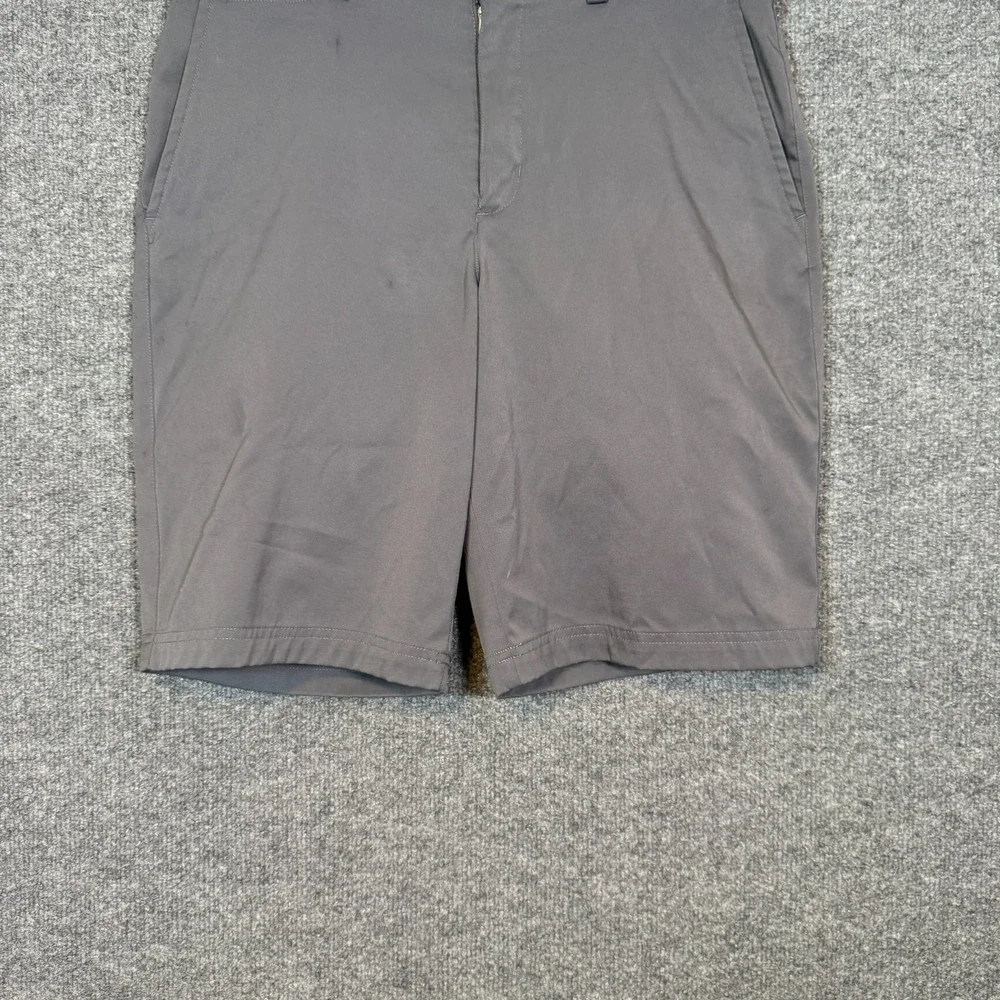 Nike Golf Shorts Mens 32 Gray Casual Flat Front‎ Performance Stretch Flat Front